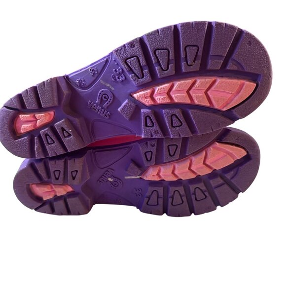 Venus Kids Pink Rain Boots with Puppy Graphic Girls Size‎ 2.5 - Picture 7 of 8